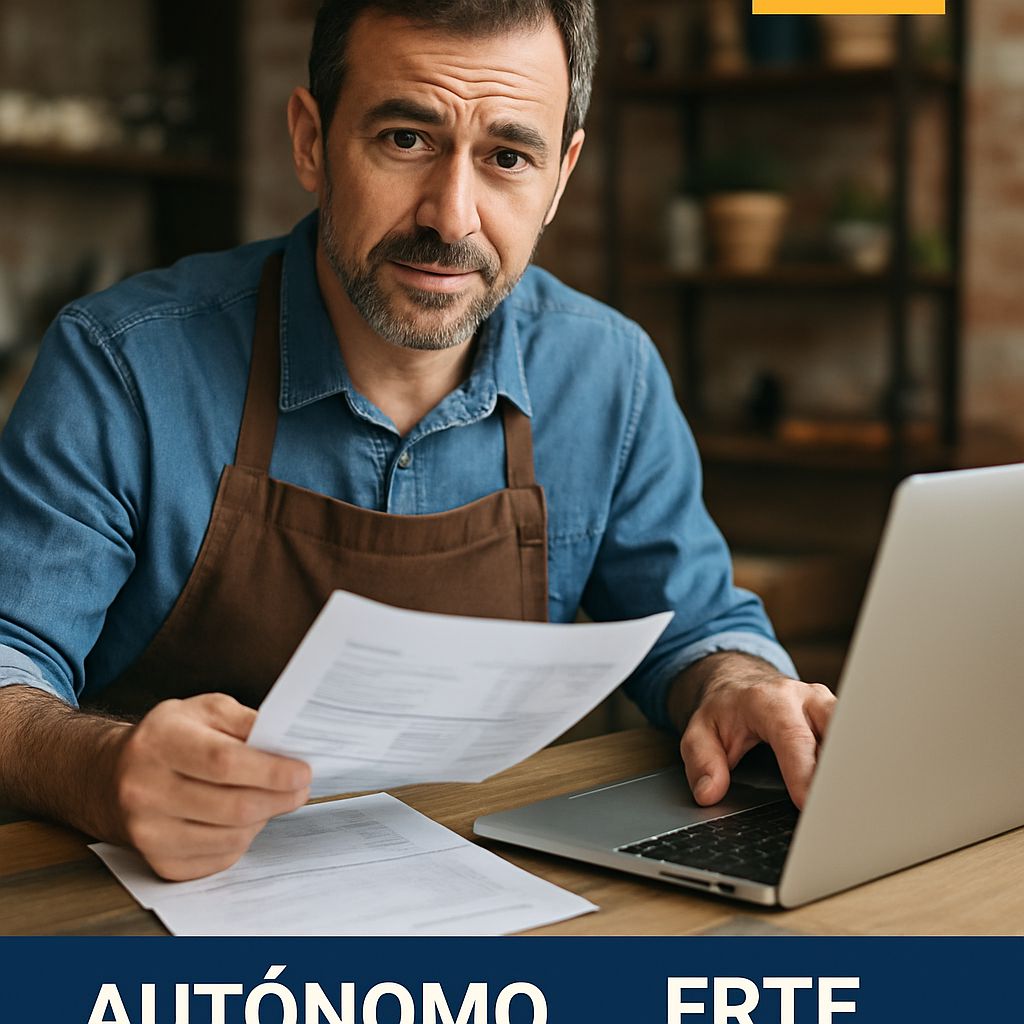 Autónomo en ERTE, tarifa plana y cese de actividad: qué prestación corresponde en 2026