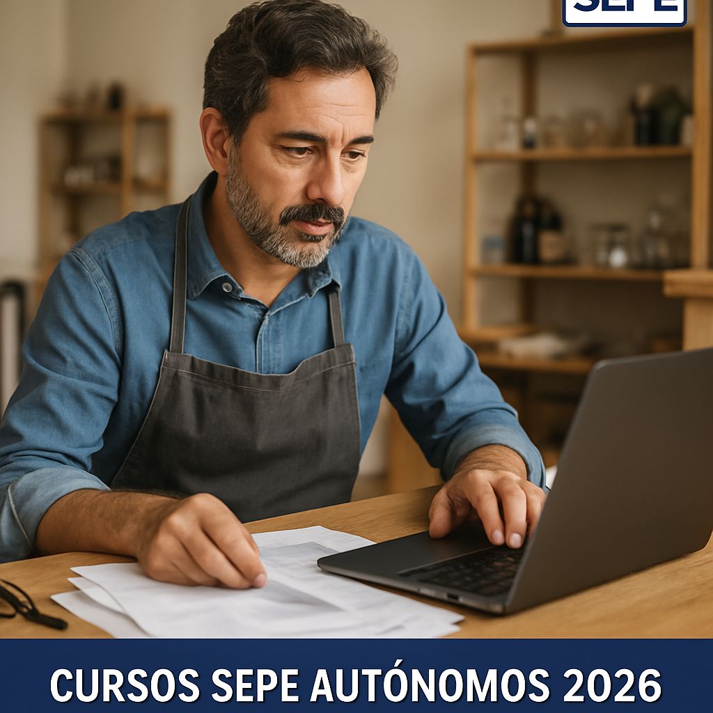 Cursos SEPE para Autónomos 2026: Formación Gratuita para Trabajadores por Cuenta Propia
