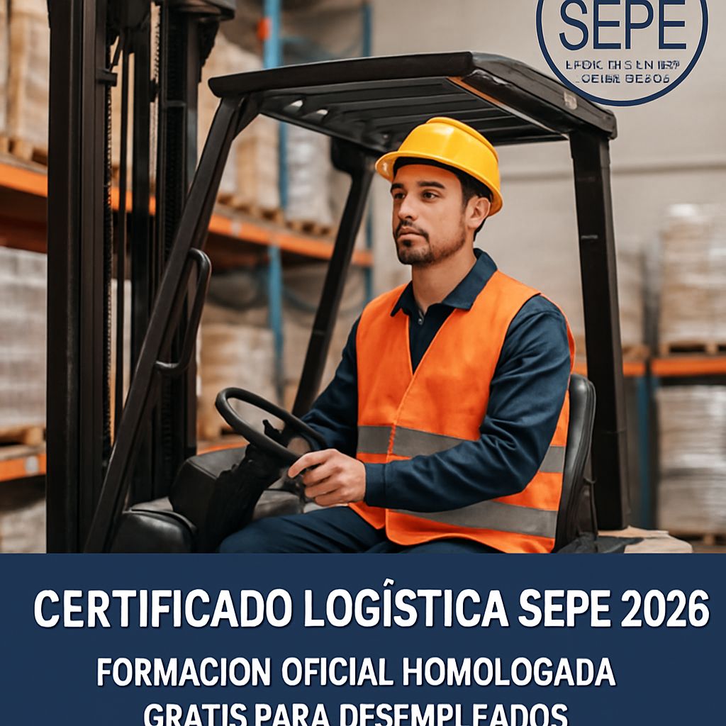 Certificado oficial de Logística y almacén del SEPE: reconocimiento nacional y europeo 2026