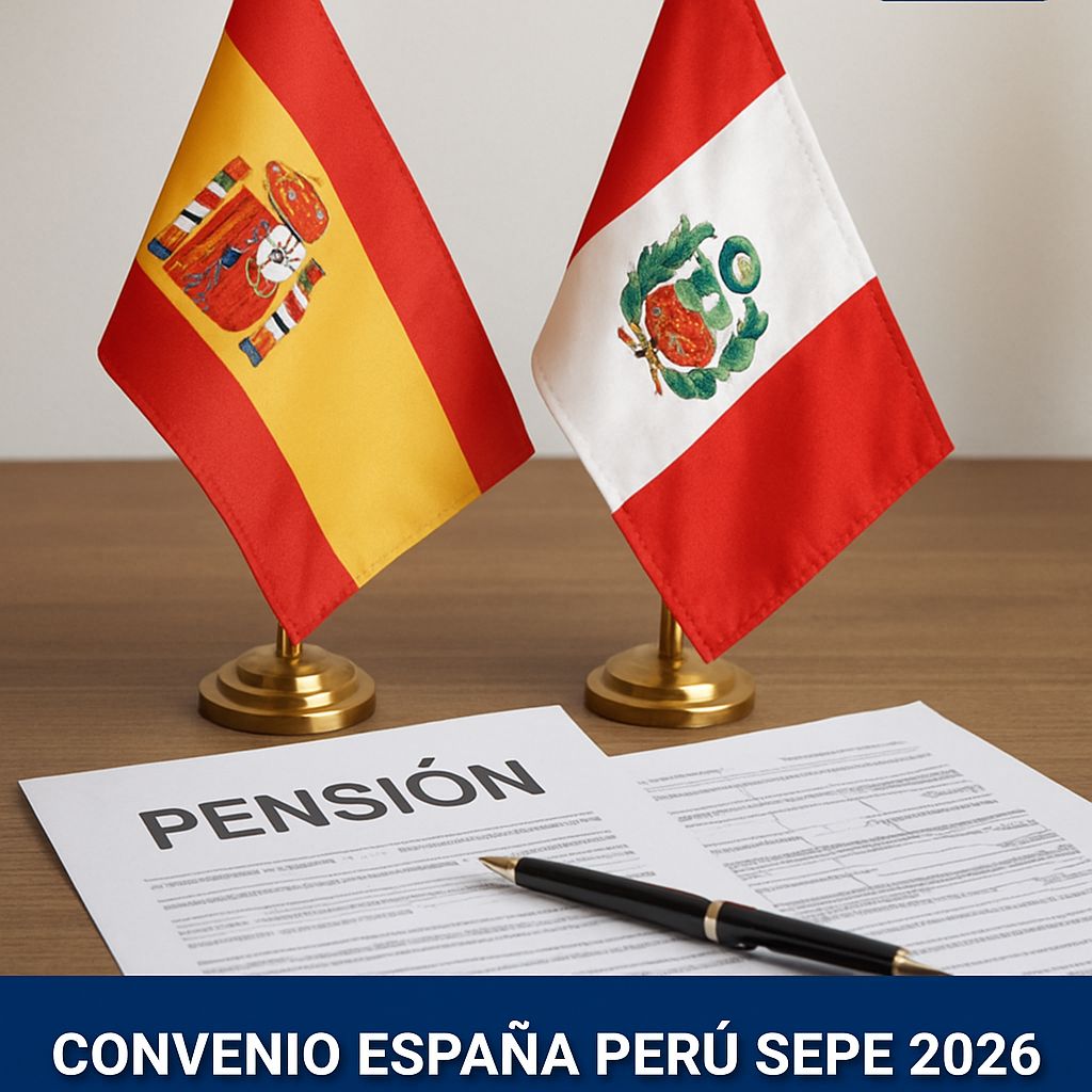 Convenio España-Perú: totalización de pensiones y ONP vs AFP en 2026