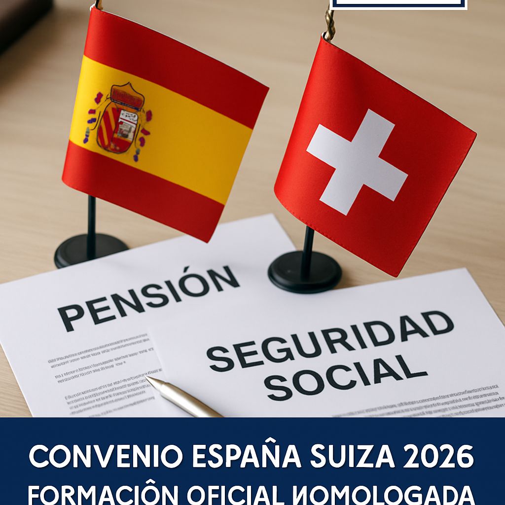 Convenio España-Suiza de Seguridad Social: pensiones y cotizaciones 2026