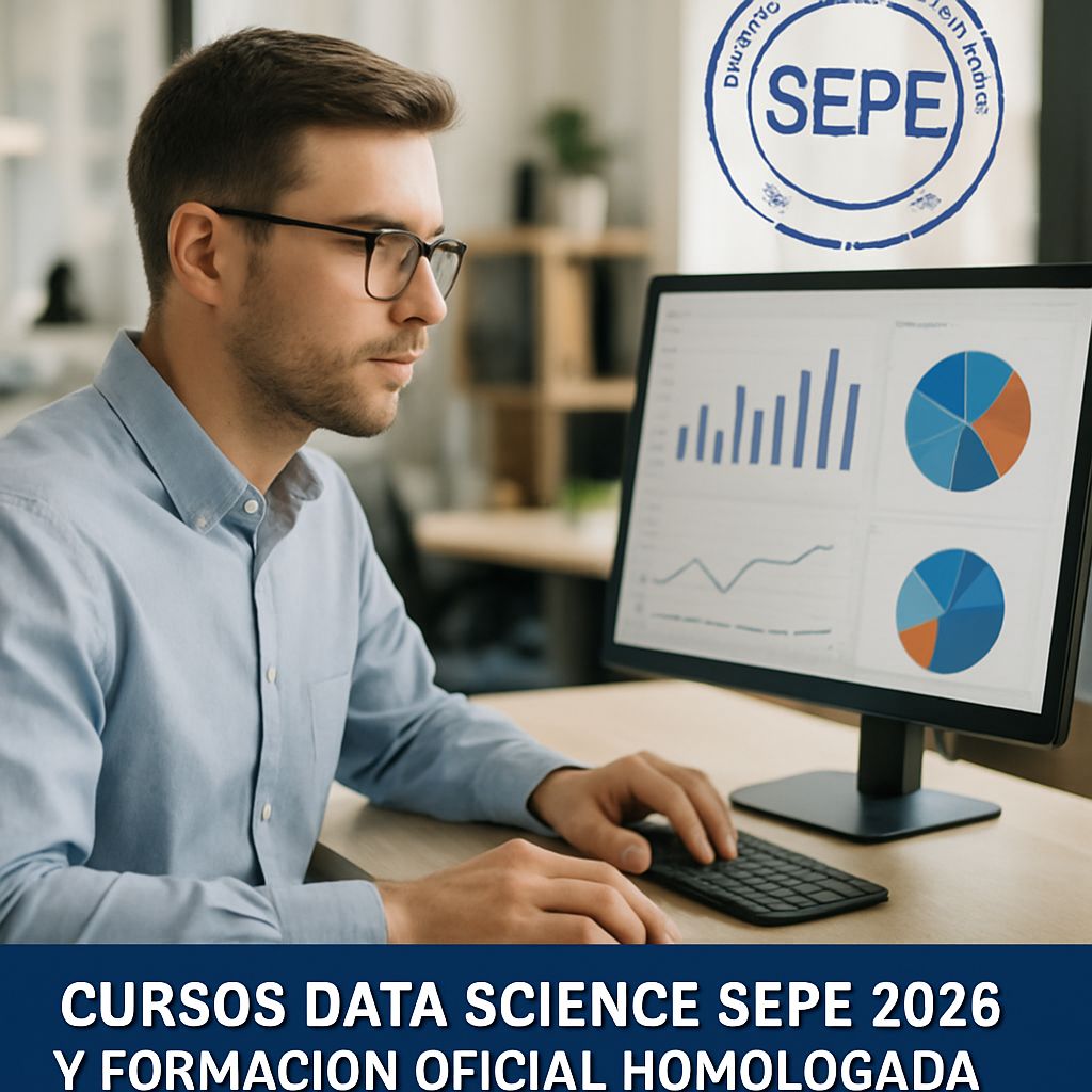 Cursos de Data Science SEPE 2026: Análisis de Datos, Python y Visualización Gratis