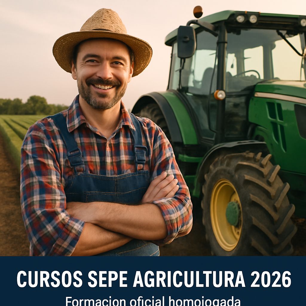Cursos SEPE de Agricultura y Ganadería 2026: Formación para el Sector Primario