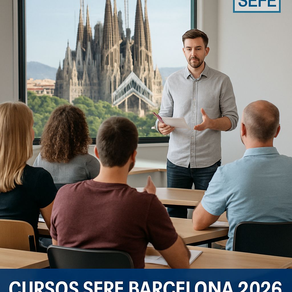 Cursos SEPE oficiales en Barcelona: certificados reconocidos a nivel nacional 2026