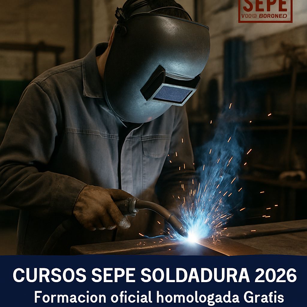 cursos-sepe-soldadura-2026 - Cursos SEPE 2026