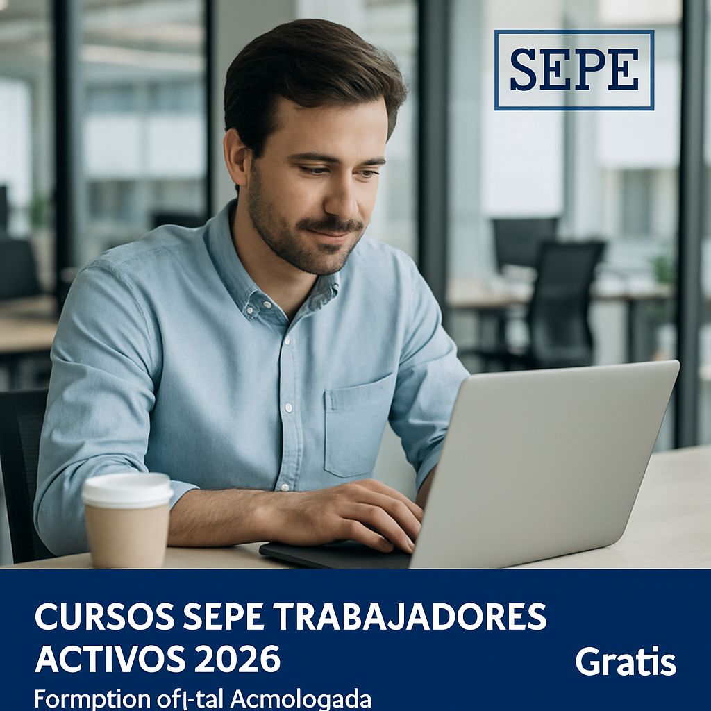 Cursos Gratuitos para Trabajadores en Activo 2026: SEPE y FUNDAE, Tu Guía Completa