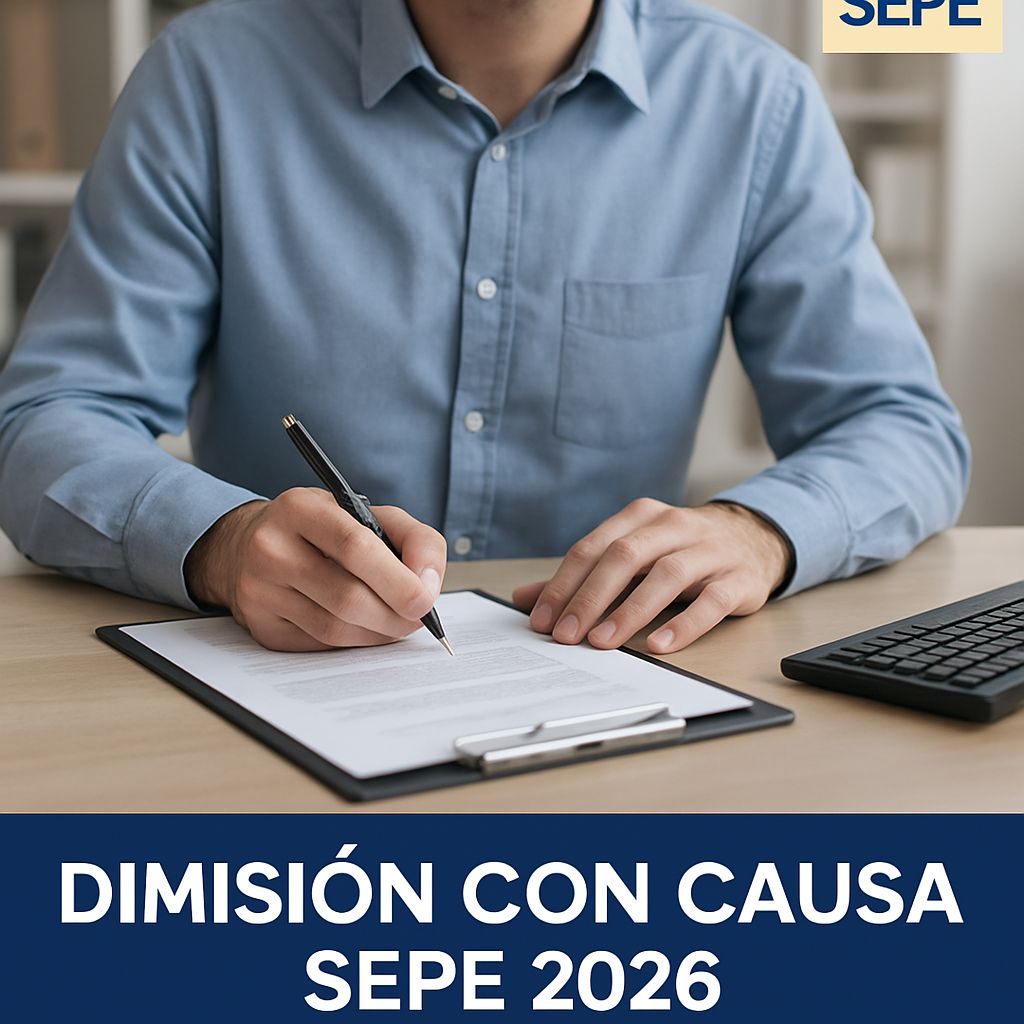 Dimisión con causa: cuándo la empresa te fuerza a irte y tienes derecho al paro 2026