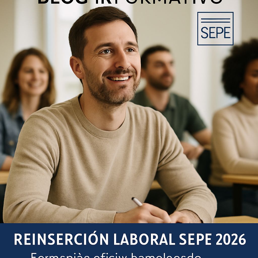 Reinserción laboral tras la prisión: SEPE, cursos y tercer sector en 2026