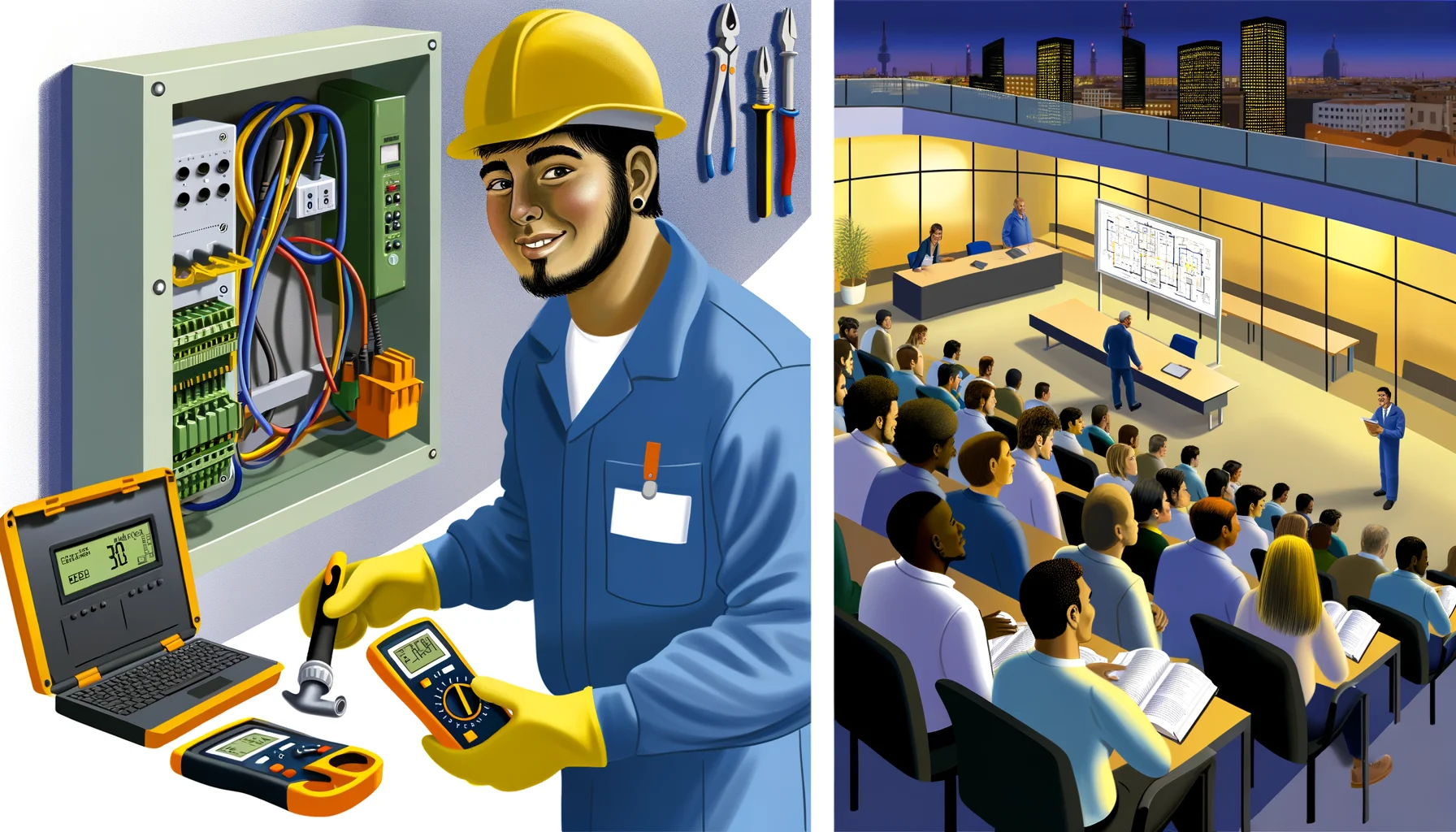 Curso electricidad SEPE 2026 ELEE0109 - Certificado profesionalidad gratuito BT 920 horas | Cursos SEPE Oficiales